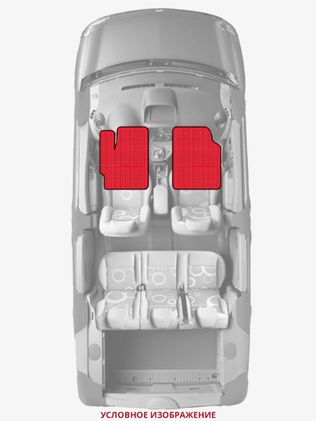 ЭВА коврики «Queen Lux» передние для Audi Q7 (2G)